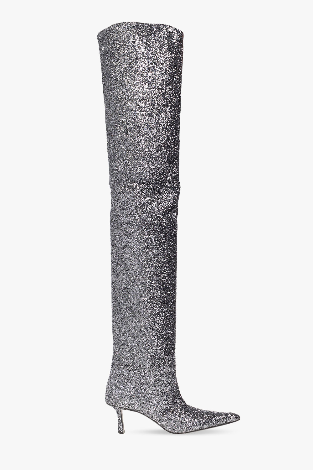 Alexander wang silver boots on sale